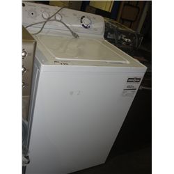 GE WHITE WASHER  - STORE RETURNED APPLIANCE