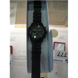 TECHNO TREND MENS DIAMOND STUDDED WATCH. NEW/ WORKS