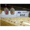 Image 1 : TWO PAINTED SNUFF BOTTLES