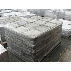 ONE PALLET OF CONCRETE LANDSCAPING BLOCKS/ BRICKS