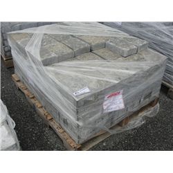 ONE PALLET OF CONCRETE LANDSCAPING BLOCKS/ BRICKS