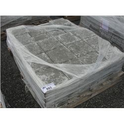 ONE PALLET OF CONCRETE LANDSCAPING BLOCKS/ BRICKS