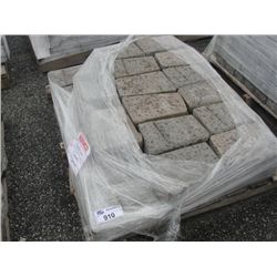 ONE PALLET OF CONCRETE LANDSCAPING BLOCKS/ BRICKS