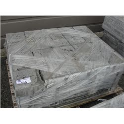 ONE PALLET OF CONCRETE LANDSCAPING BLOCKS/ BRICKS