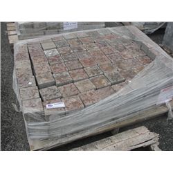 ONE PALLET OF CONCRETE LANDSCAPING BLOCKS/ BRICKS