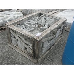 ONE PALLET OF CONCRETE LANDSCAPING BLOCKS/ BRICKS