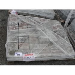 ONE PALLET OF CONCRETE LANDSCAPING BLOCKS/ BRICKS