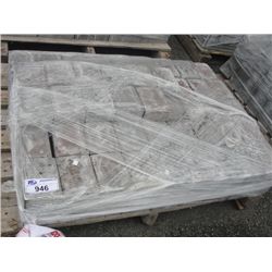 ONE PALLET OF CONCRETE LANDSCAPING BLOCKS/ BRICKS