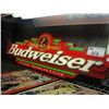 Image 1 : BUDWEISER CLASSIC AMERICAN LAGER LIGHTED ADVERTISEMENT SIGN