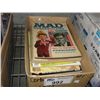 Image 1 : BOX OF VINTAGE MAD MAGAZINES