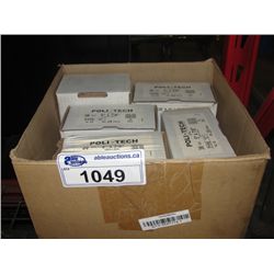 BOX OF ASSORTED POLYTECH SANDING DISCS