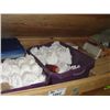 Image 1 : LARGE ROLLING WOODEN STORAGE CRATE FILLED WITH BELGIUM CHOCOLATE BODY AND FACE PAINT