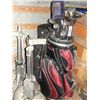 Image 1 : ONE RIGHT HANDED GOLF CLUB SET WITH 2 BAGS AND 2 GOLF BAG CARTS