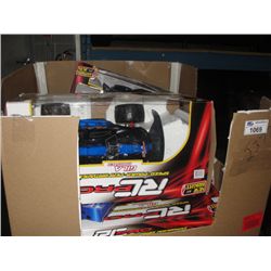 PALLET LOT OF ASSORTED RADIO CONTROL CARS AND TRUCKS