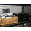 Image 2 : SHELF LOT OF ASSORTED COLLECTORS BOXES, BROTHER PRINTER AND DECORATIVE HOUSEHOLD ITEMS