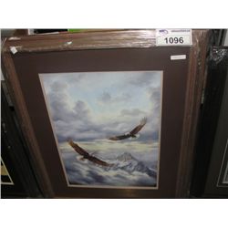 FRAMED PRINT "SPIRITS OF THE WIND" BY R REICHARDT