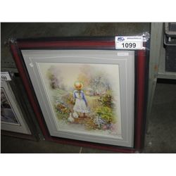 FRAMED PRINT "FOLLOW THE LEADER" BY ANDRES ROPINAS