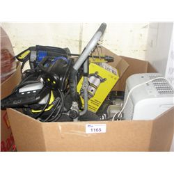 PALLET LOT OF ASSORTED TOOLS, AIR CONDITIONER, PRESSURE WASHER, ETC