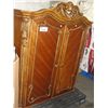 Image 1 : MAHOGANY 2 DOOR HUTCH