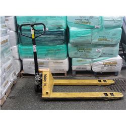 YALE YELLOW METAL PALLET JACK