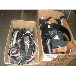 2 BOXES OF GUITAR SHOULDER STRAPS