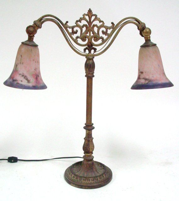 Double Light Desk Lamp