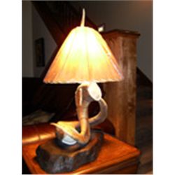 Sheep Horn Lamp - Rocky Mountain Antler Company