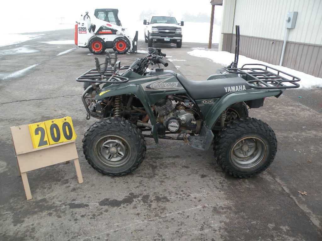 2001 Yamaha Wolverine 350 4x4 JY4A404181A001498