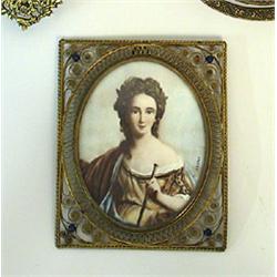 A Miniature-painting...