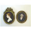 Image 1 : Miniature-paintings, 2 pieces...