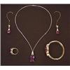 Image 1 : A Set of jewelery, 4 pieces...