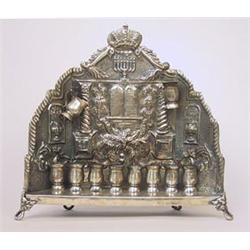 A Hanukka lamp...