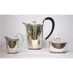 A Coffee set, 3 pieces...