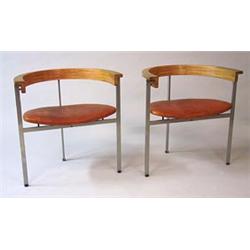 Armchairs, 4 pieces...