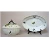Image 1 : A Tureen with lid and saucer...