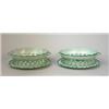 Image 1 : Fruitbowles with saucers, a pair of...