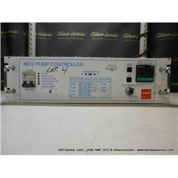 SAES NEG PUMP CONTROLLER
