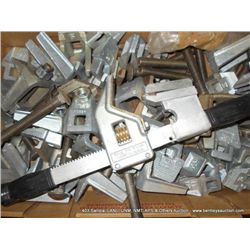 BOX: ASSORTED CLAMPS