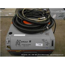 DIMETRICS 150 PTW 1 PORTABLE TUBE WELDER (print sequence:) D-181