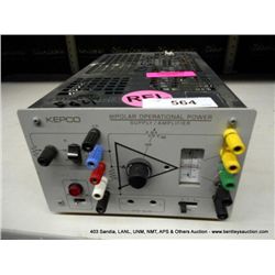 KEPCO BIPOLAR OPERATIONAL POWER SUPPLY AMPLIFIER (print sequence:) 56751