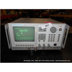 MOTOROLA R2600B COMMUNICATIONS SYSTEM ANALYZER (print sequence:) 56946