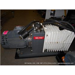 VARIAN SD-700 VACUUM PUMP (print sequence:) 56919