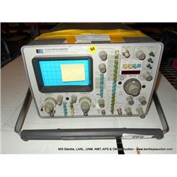 HP 1722 OSCILLOSCOPE (print sequence:) 56876