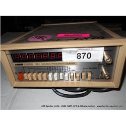 BK PRECISION 1851 FREQUENCY COUNTER (print sequence:) 56879