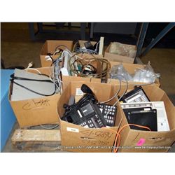 PALLET: MISC PHONES & POWER SUPPLIES 56694 (print sequence:) 56695