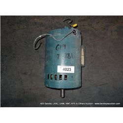 ELECTRIC MOTOR (print sequence:) F-281