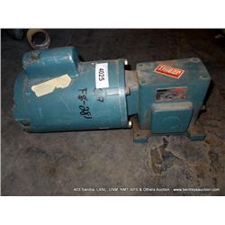 ELECTRIC MOTOR W/ GEAR REDUCER (print sequence:) F-281