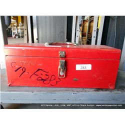 METAL STACK ON TOOL BOX (print sequence:) F-283