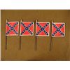 Image 1 : FOUR VINTAGE CONFEDERATE FLAGS