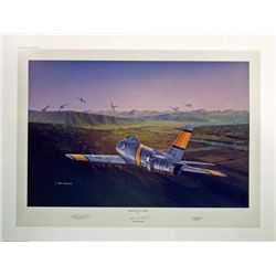 Shooters Odds Buckland F-86 Aviation Art Parr